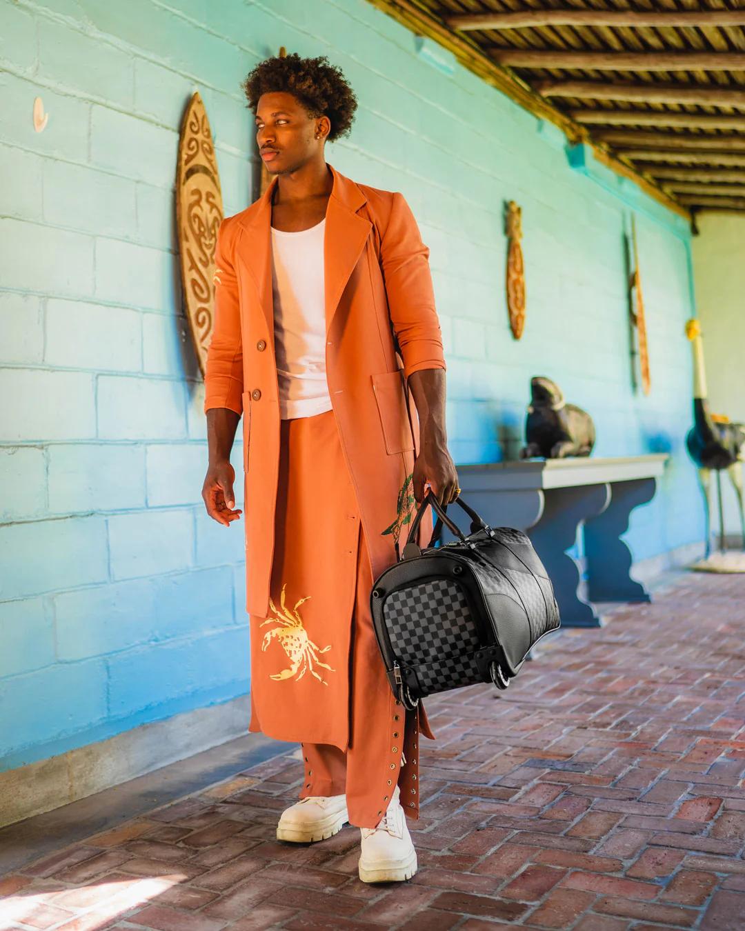 RACEWAY SHADOW PHANTOM DUFFLE WHEELY | Sprayground Recommended