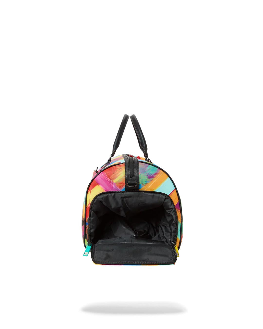 SHARKS IN PARIS CITY STREAKS DUFFLE | Sprayground Signature