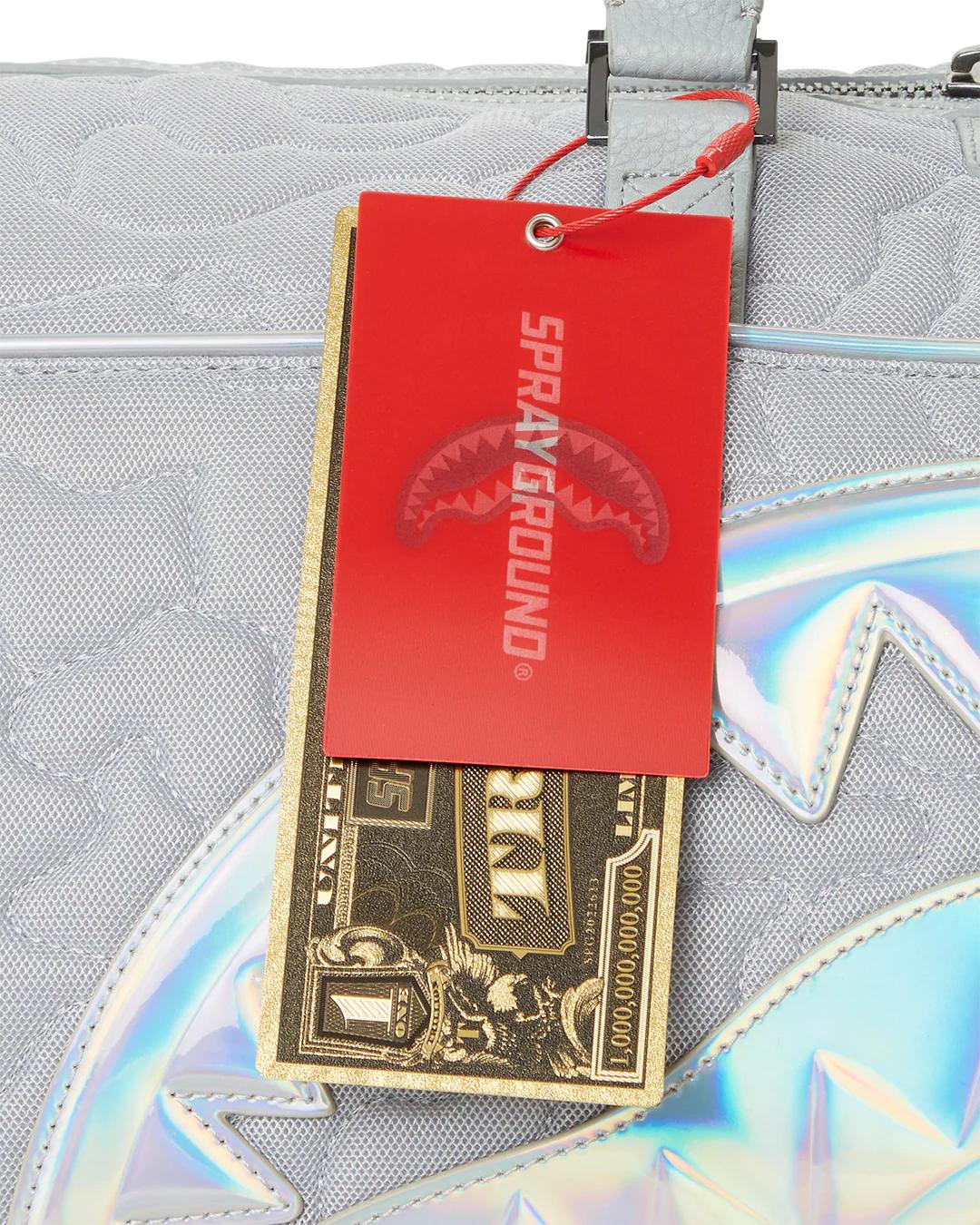 MIRASHAKU IRIDESCENT QUILT DUFFLE | Sprayground Featured