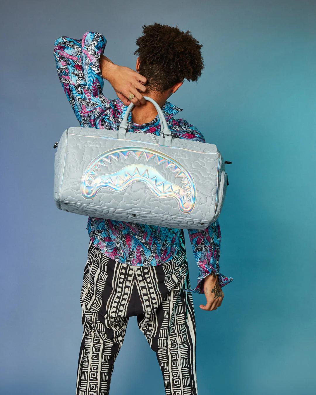 MIRASHAKU IRIDESCENT QUILT DUFFLE | Sprayground Featured