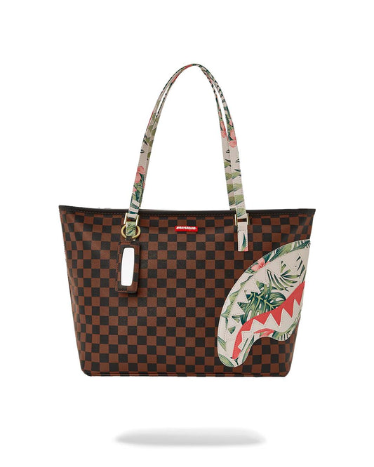 SHARKS IN PARIS COASTAL TOTE | Sprayground Classic
