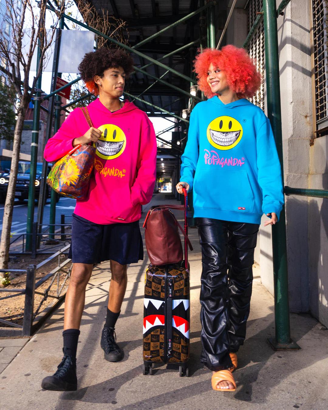 SUNFLOWER GRIN RON ENGLISH COLLAB TOTE | Sprayground Classic