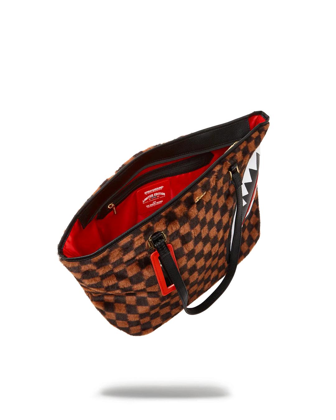 FURRR SHARKS IN PARIS TOTE | Sprayground Great Value