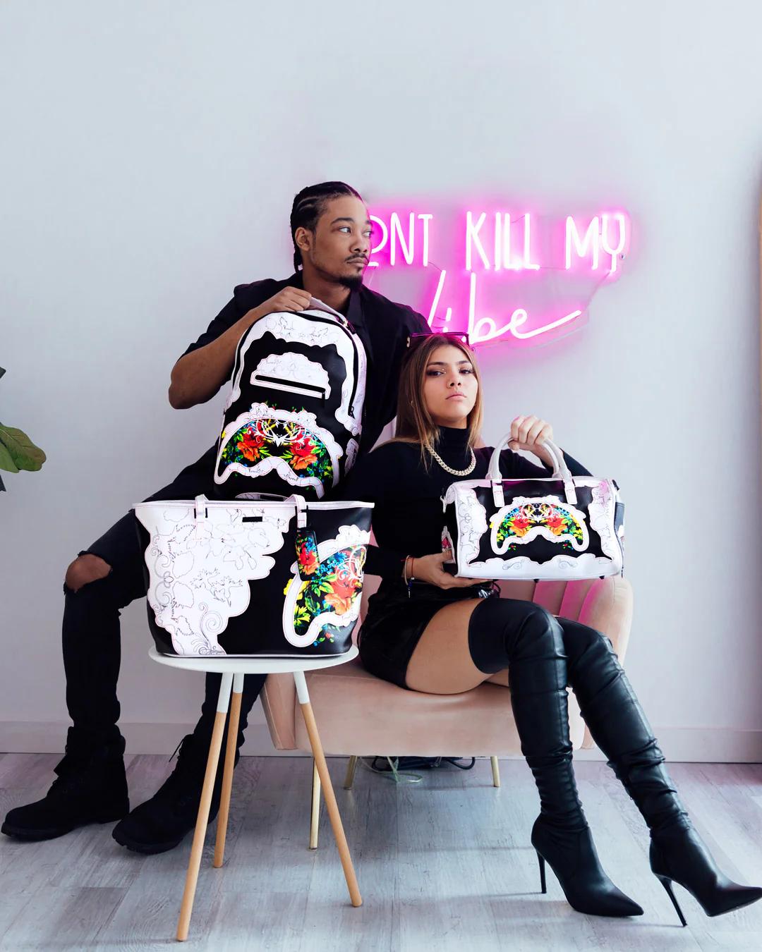 THE FLORAL CUT TOTE | Sprayground New