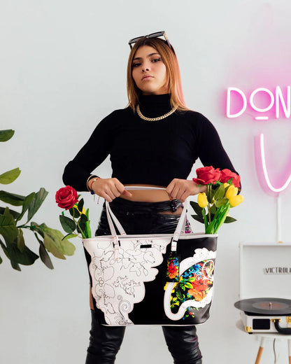 THE FLORAL CUT TOTE | Sprayground New