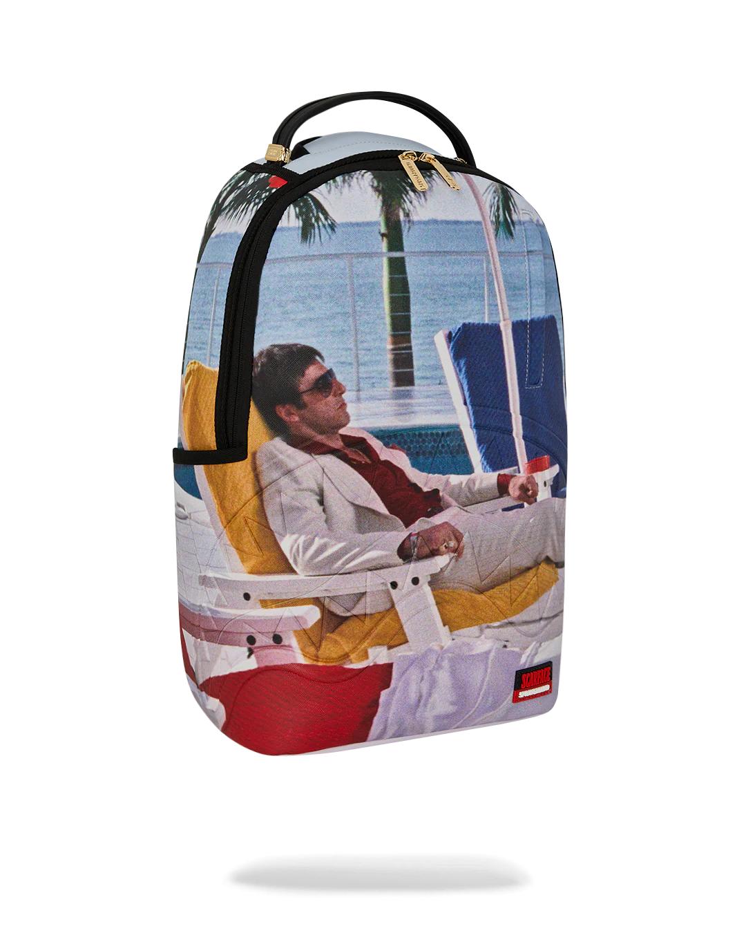 SCARFACE TONY MONTANA CHILLIN BACKPACK | Sprayground Trending