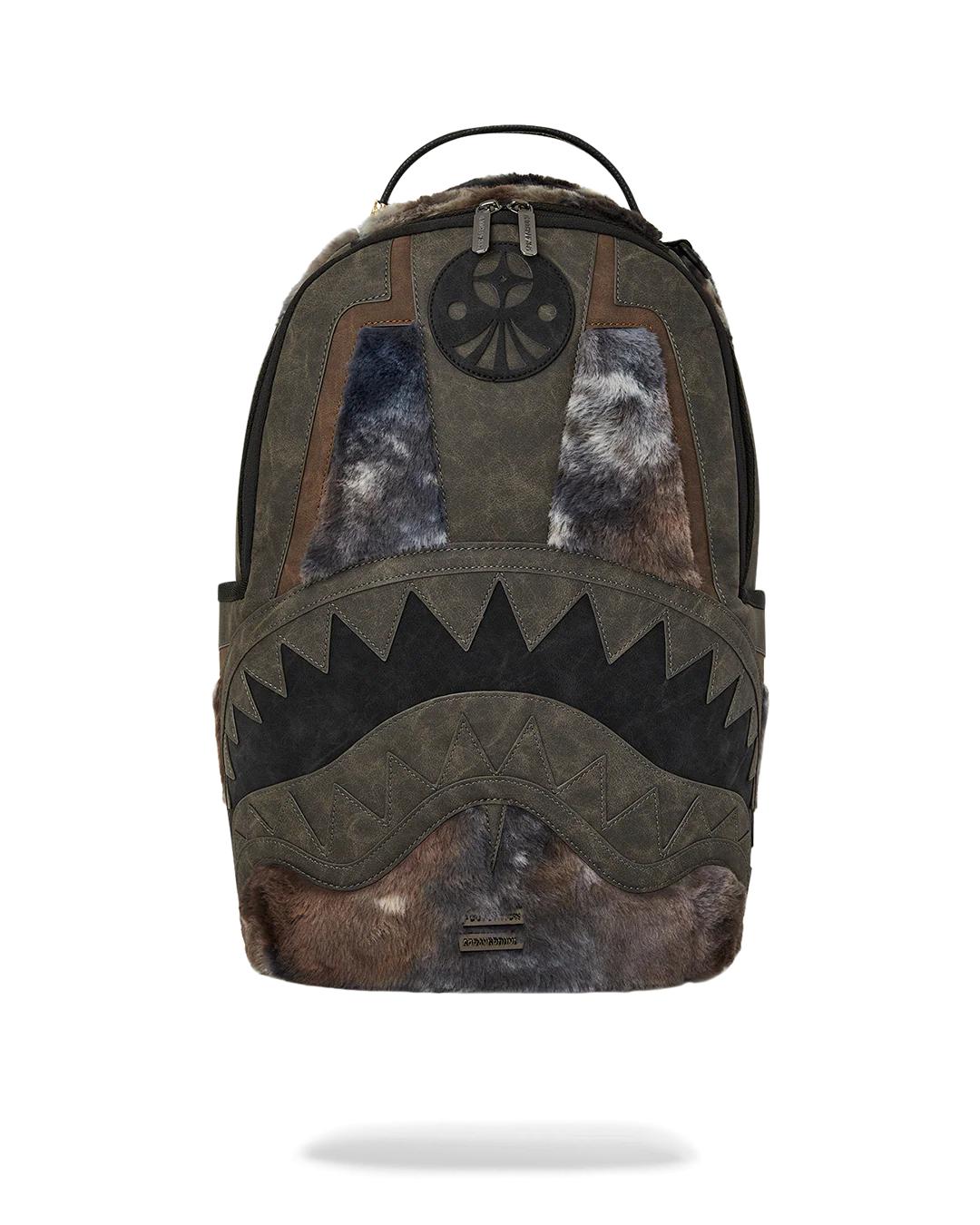 FOUNDATION DAYS FUR COAT SHARK BACKPACK | Sprayground Classic