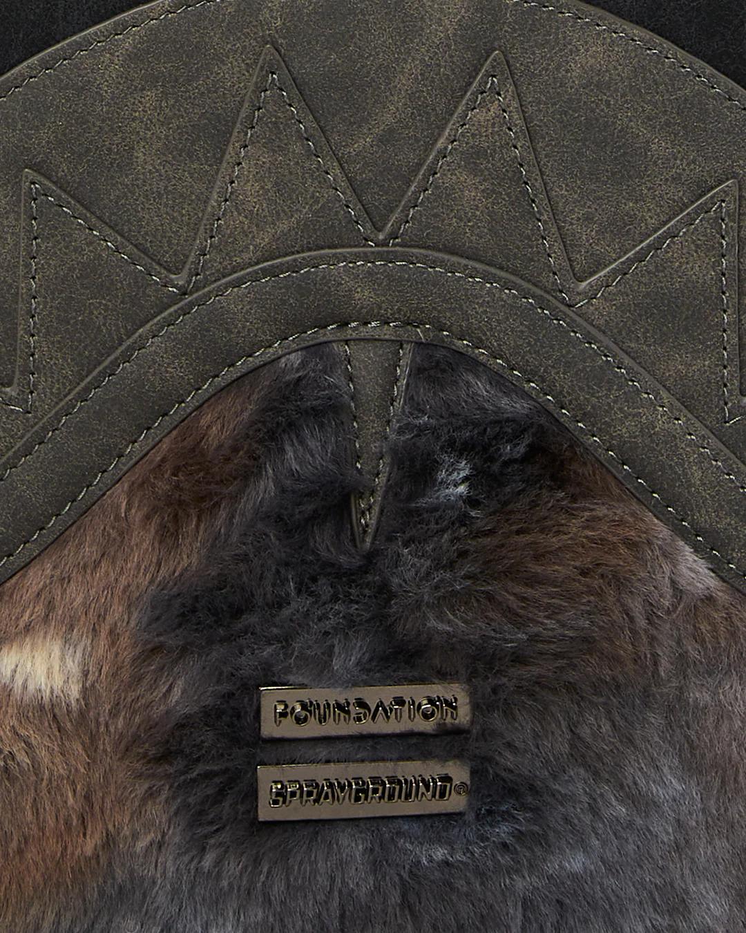 FOUNDATION DAYS FUR COAT SHARK BACKPACK | Sprayground Classic