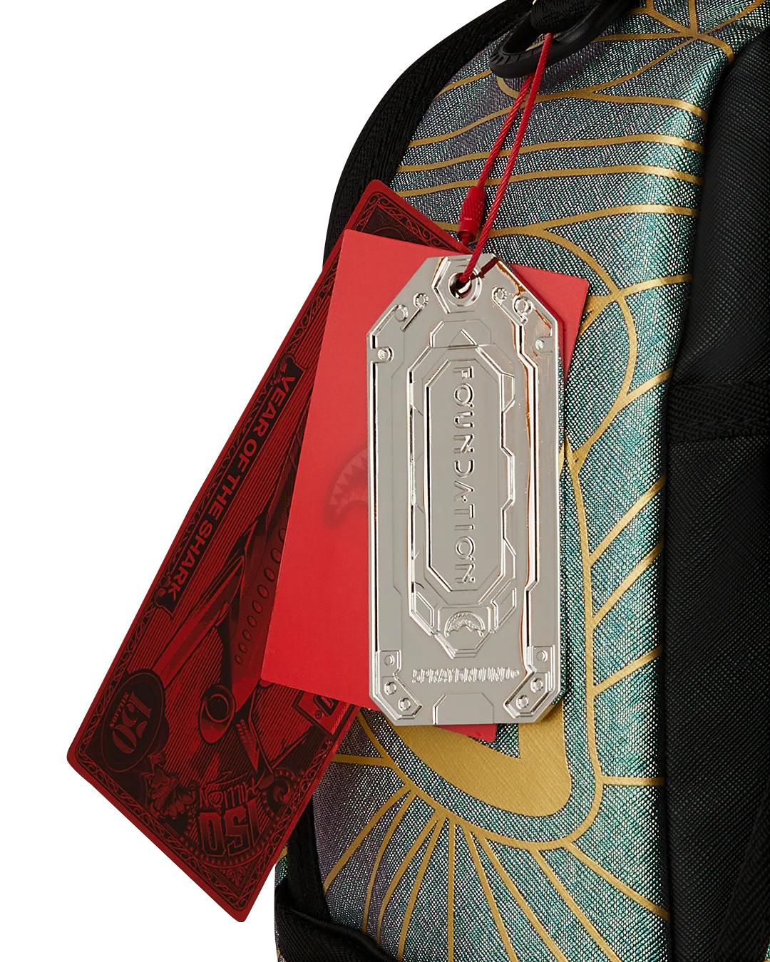 FOUNDATION CRYSTAL IRIDESCENT SHARK BACKPACK | Sprayground Essential