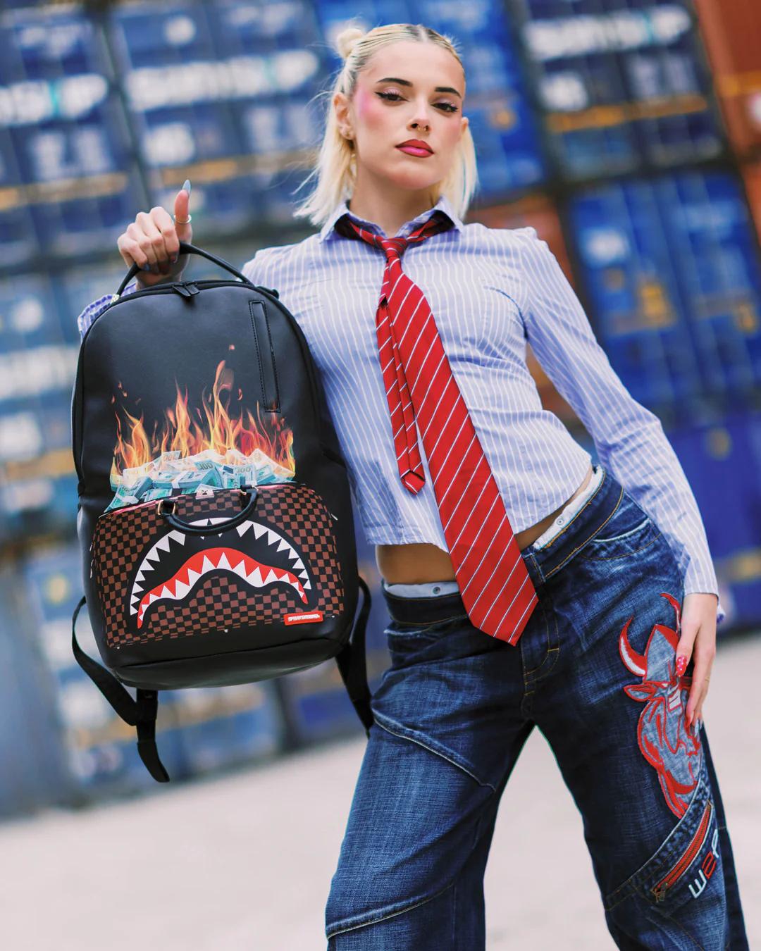 MONEY BAG DOUBLE TAKE BACKPACK | Sprayground Trending