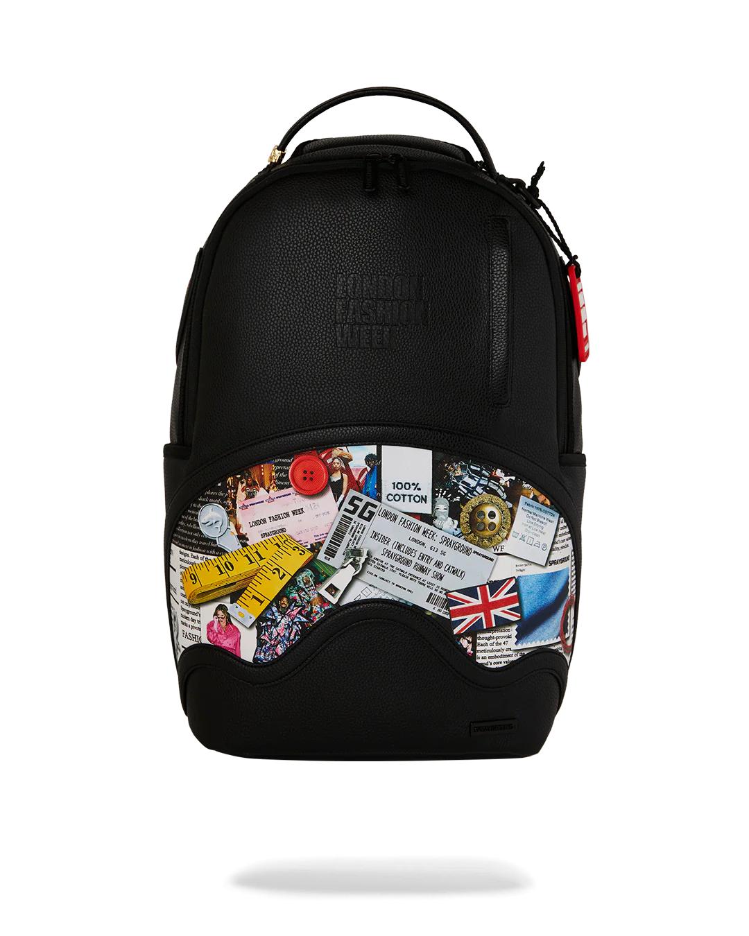 LONDON FASHION WEEK MOODBOARD MONTAGE BACKPACK | Sprayground Recommended
