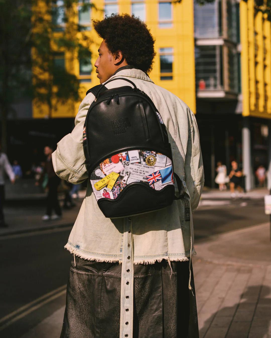 LONDON FASHION WEEK MOODBOARD MONTAGE BACKPACK | Sprayground Recommended