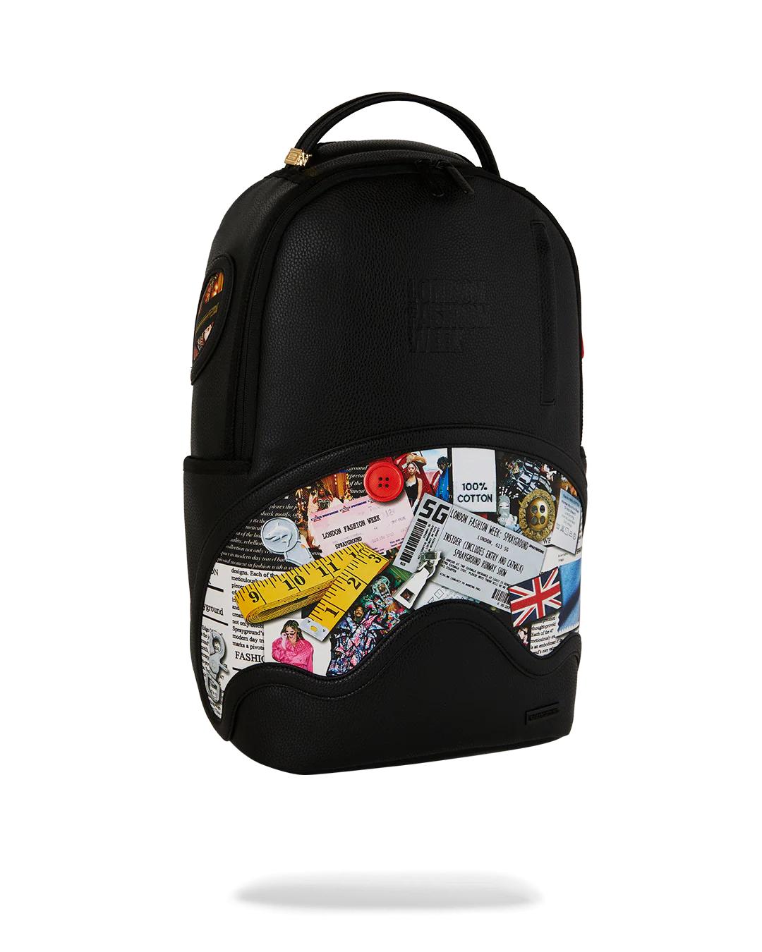LONDON FASHION WEEK MOODBOARD MONTAGE BACKPACK | Sprayground Recommended