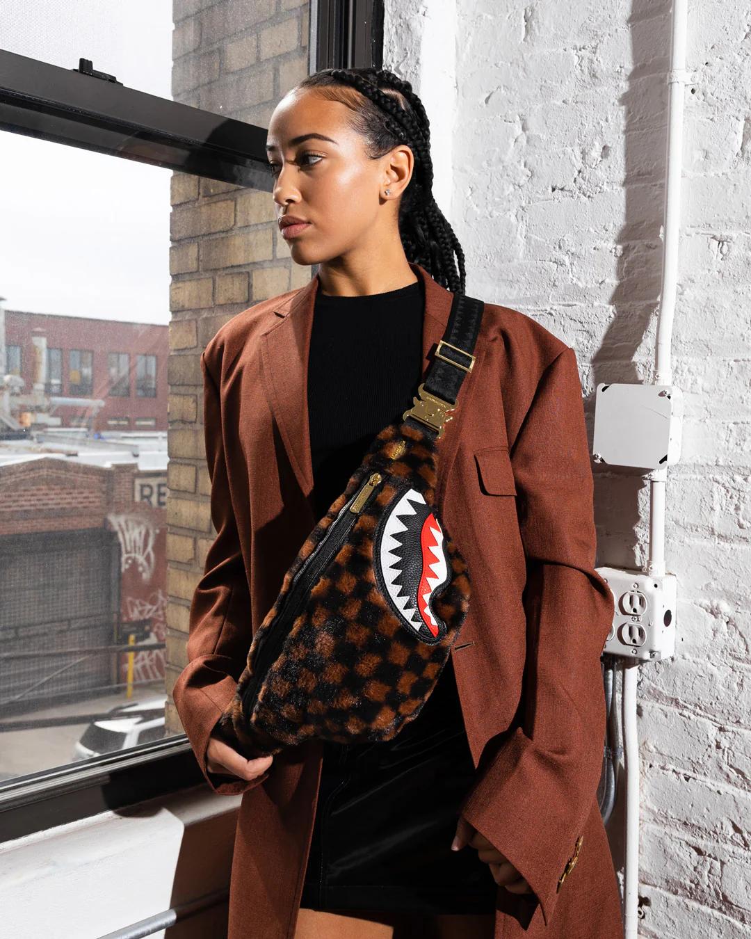 FURRR SHARKS IN PARIS SAVVY CROSSBODY | Sprayground Great Value