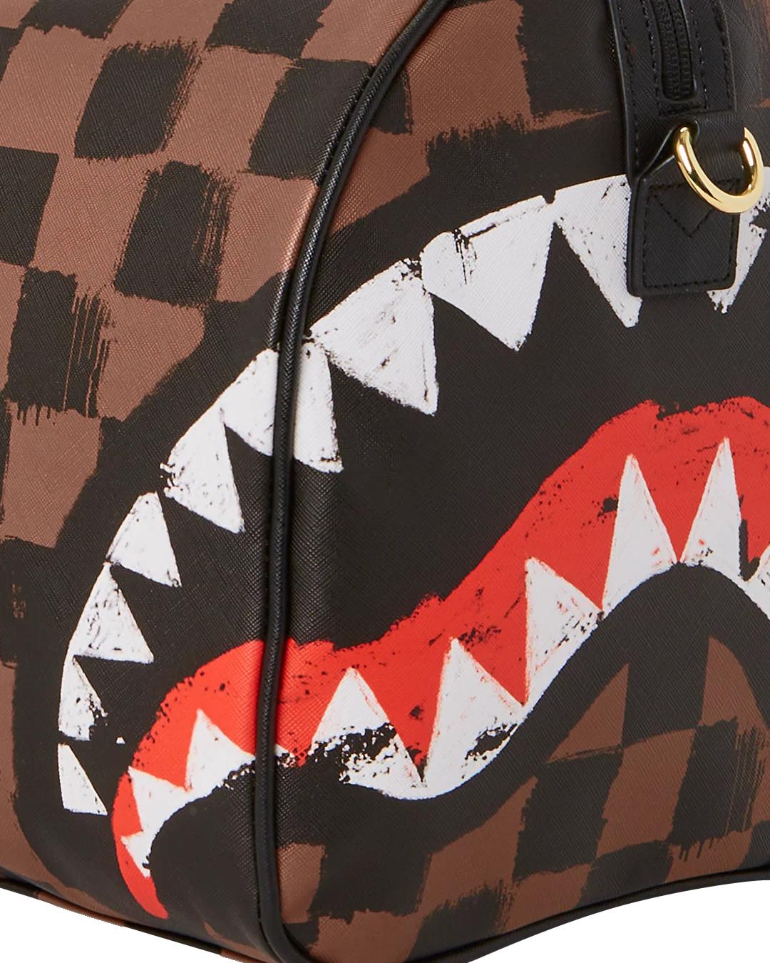 SHARKS IN PARIS VANQUISH DUFFLE | Sprayground Exclusive