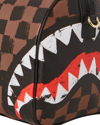 SHARKS IN PARIS VANQUISH DUFFLE | Sprayground Exclusive