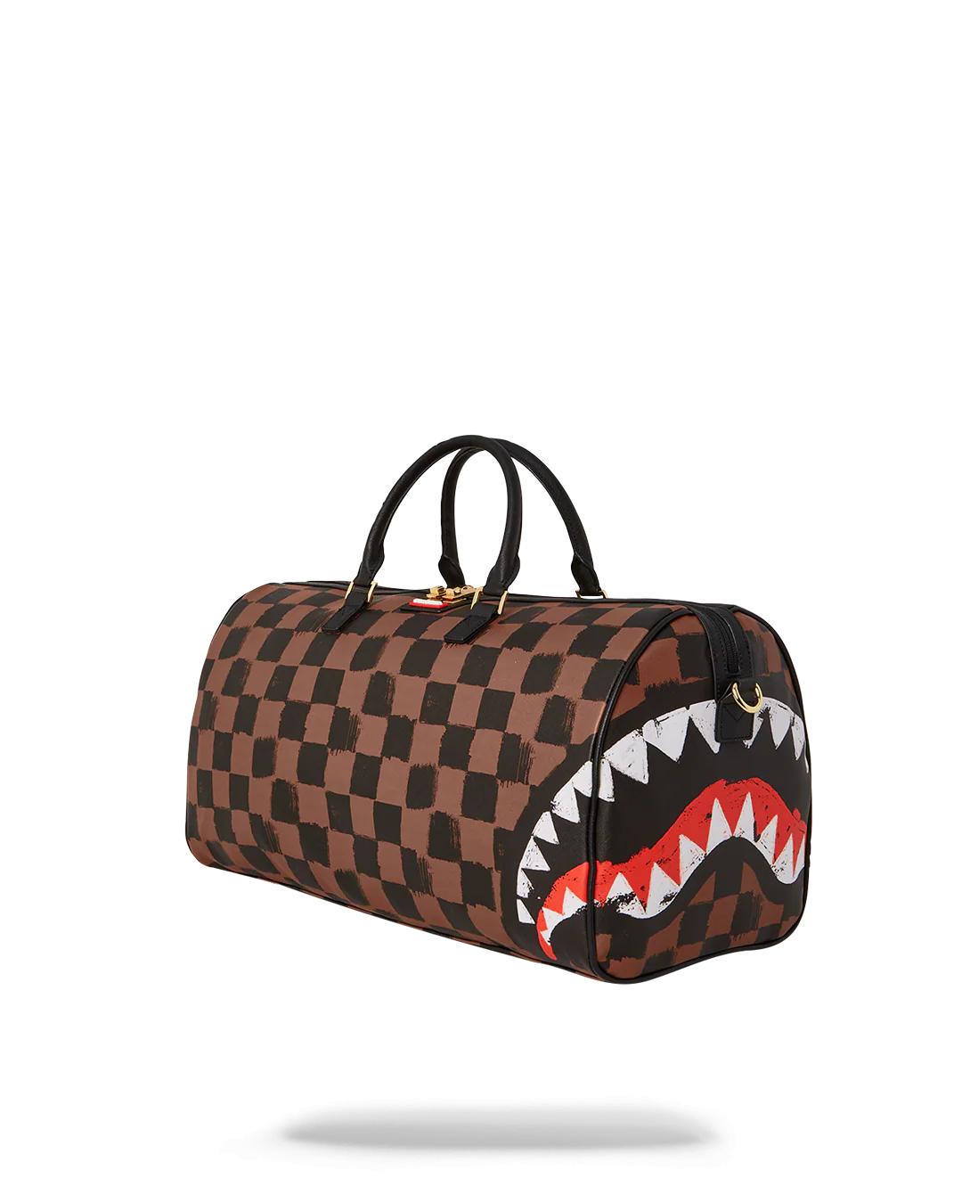 SHARKS IN PARIS VANQUISH DUFFLE | Sprayground Exclusive