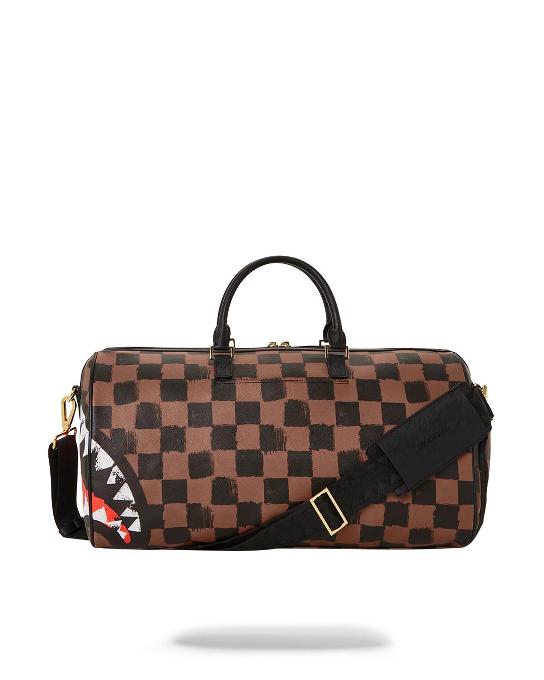 SHARKS IN PARIS VANQUISH DUFFLE | Sprayground Exclusive