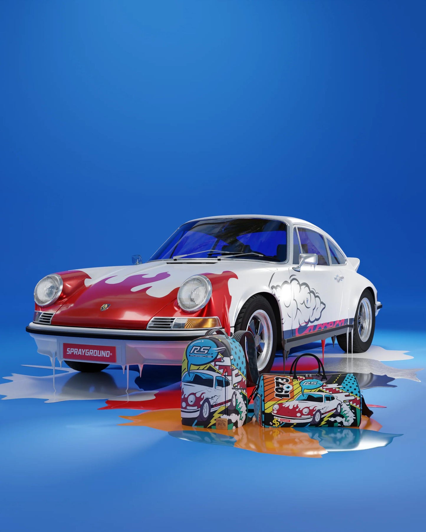 PORSCHE 1972 COLLAB DUFFLE (ONLY 1,911 UNITS MADE) | Sprayground Value