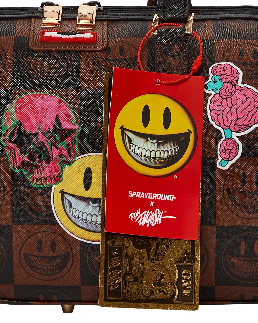 GLOBAL MOGUL POPAGANDA RON ENGLISH EDITION MINI DUFFLE | Sprayground Great Value