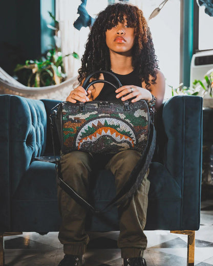 TRINITY CAMO MINI DUFFLE | Sprayground Latest