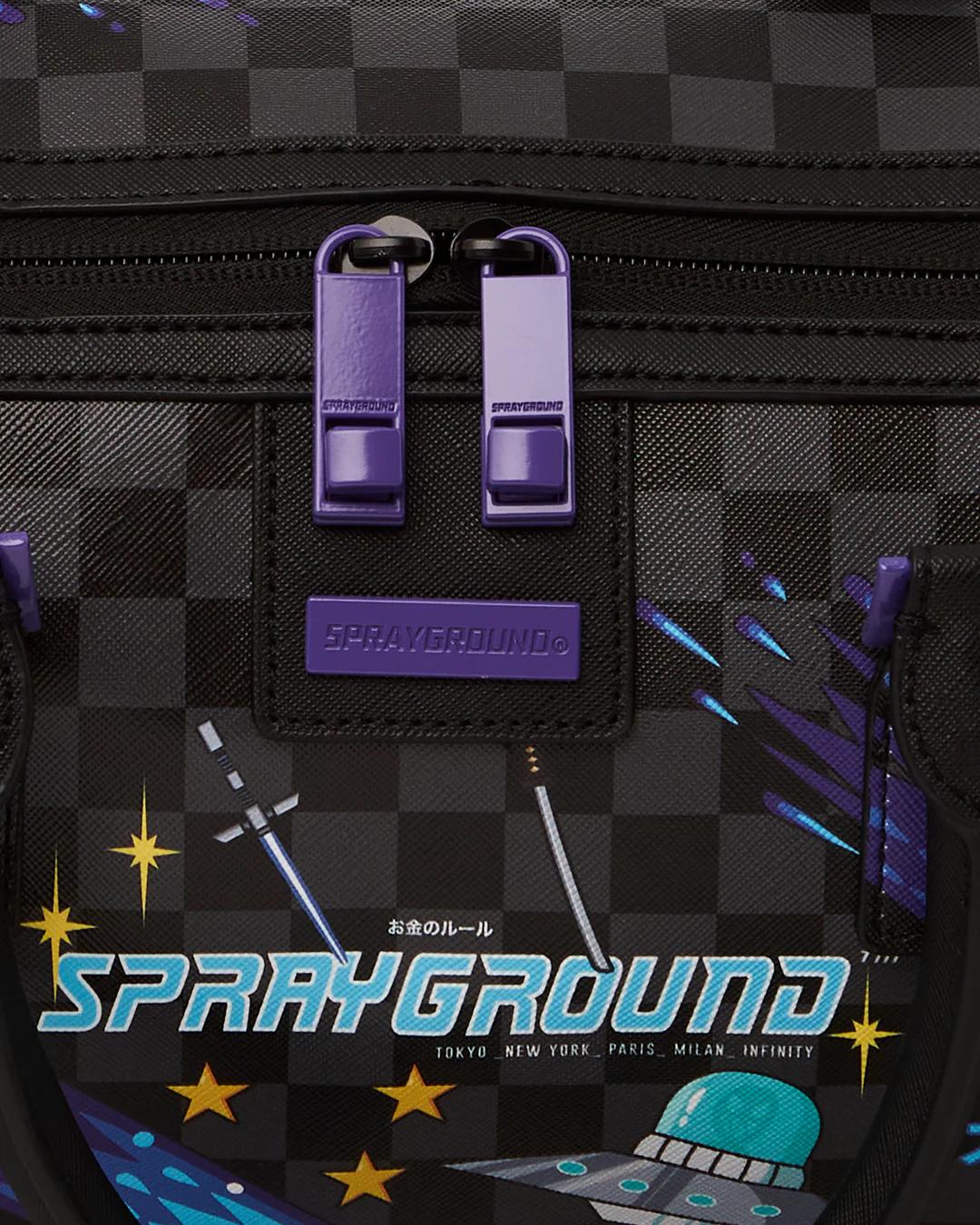 WTF ALIEN INVASION MINI DUFFLE | Sprayground Signature