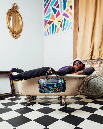 WTF ALIEN INVASION MINI DUFFLE | Sprayground Signature