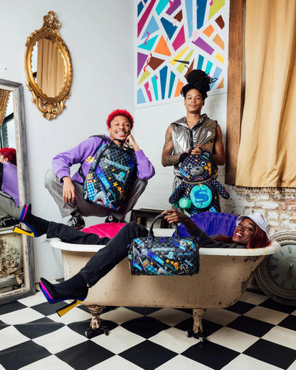 WTF ALIEN INVASION MINI DUFFLE | Sprayground Signature