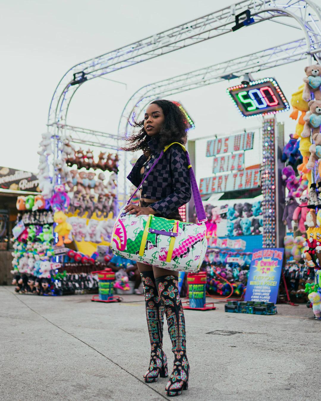 DREAMY TECHNICOLOR DUFFLE | Sprayground Quality
