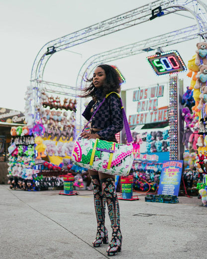 DREAMY TECHNICOLOR DUFFLE | Sprayground Quality