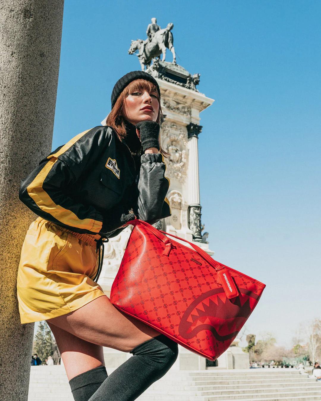 MONEY PATTERN BRICK TOTE | Sprayground Latest
