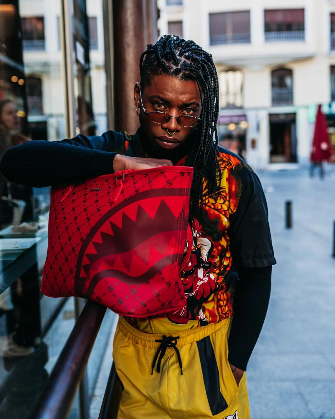 MONEY PATTERN BRICK TOTE | Sprayground Latest