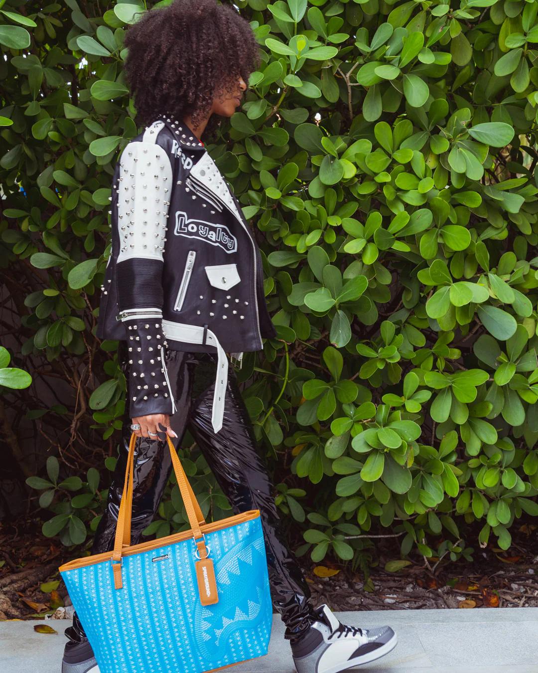 ILLUCHAINS TURQ TOTE | Sprayground New