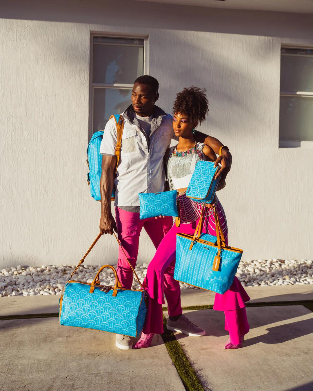 ILLUCHAINS TURQ TOTE | Sprayground New