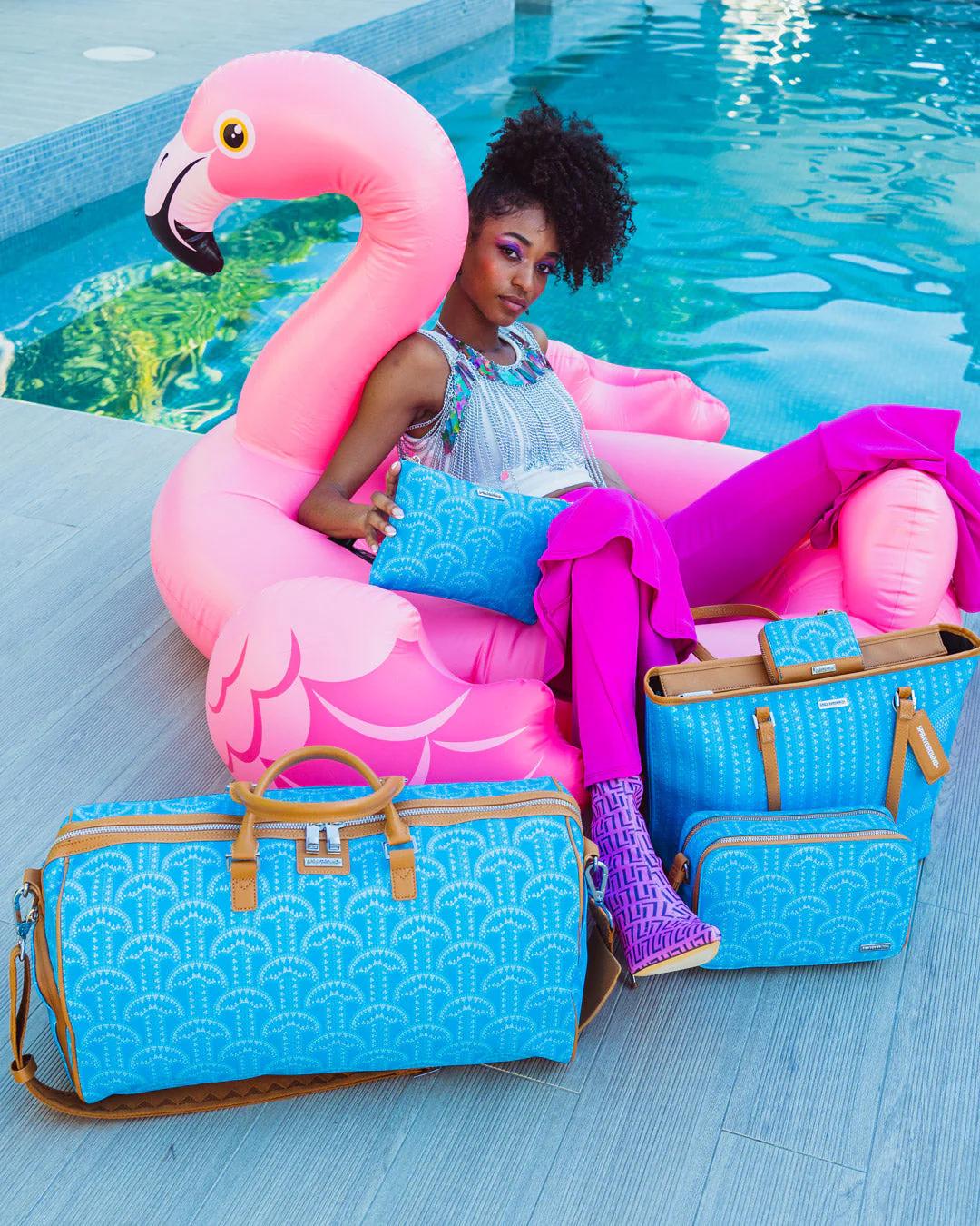 ILLUCHAINS TURQ TOTE | Sprayground New