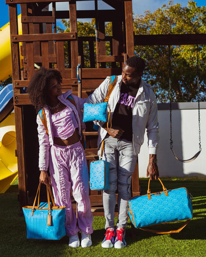 ILLUCHAINS TURQ TOTE | Sprayground New