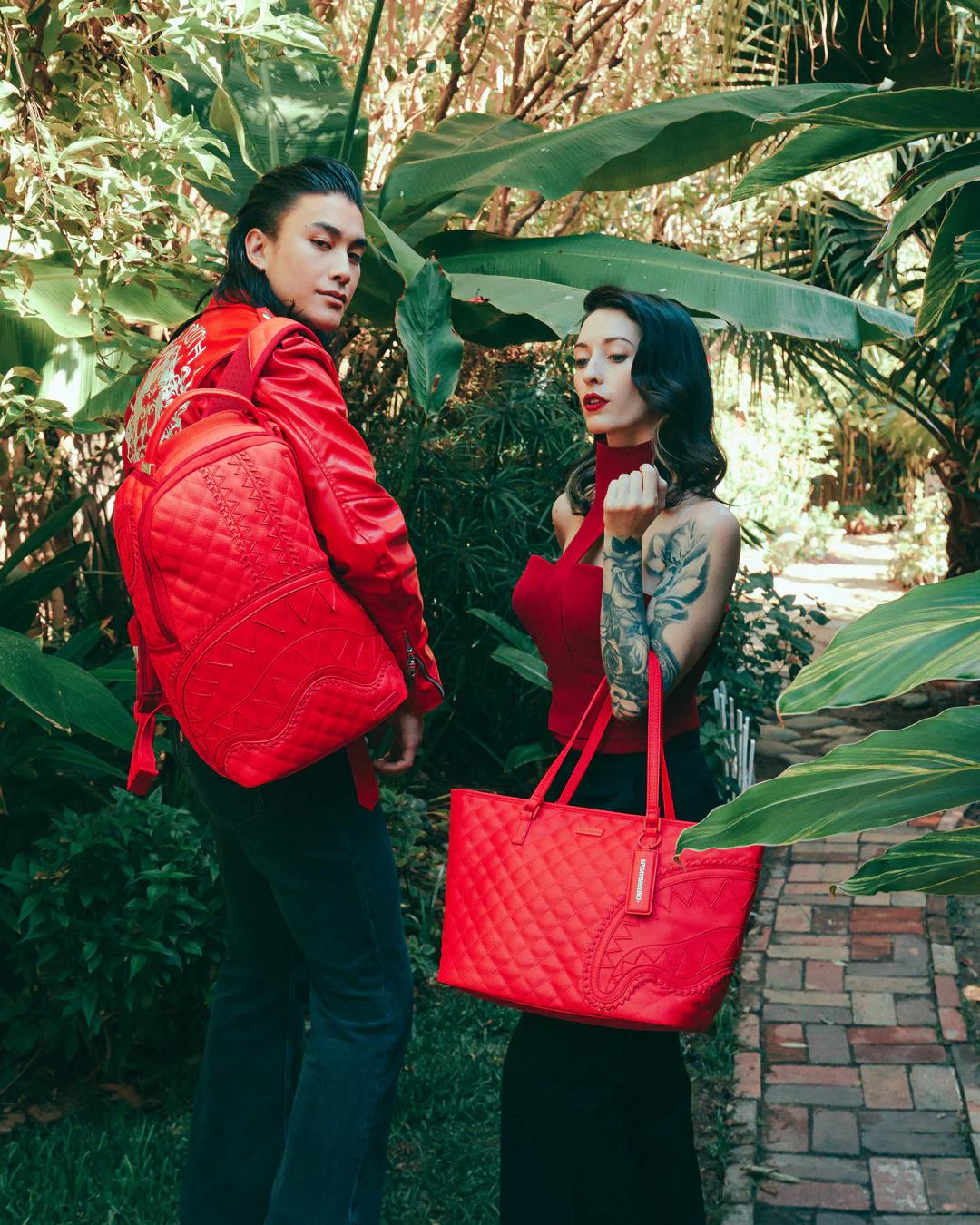RED RIVIERA TOTE | Sprayground Trending
