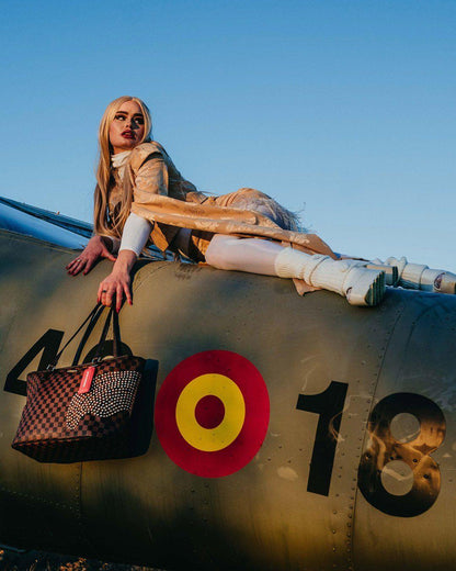SHARKS IN PARIS POLARIS TOTE | Sprayground Signature