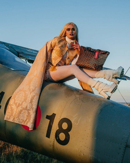 SHARKS IN PARIS POLARIS TOTE | Sprayground Signature