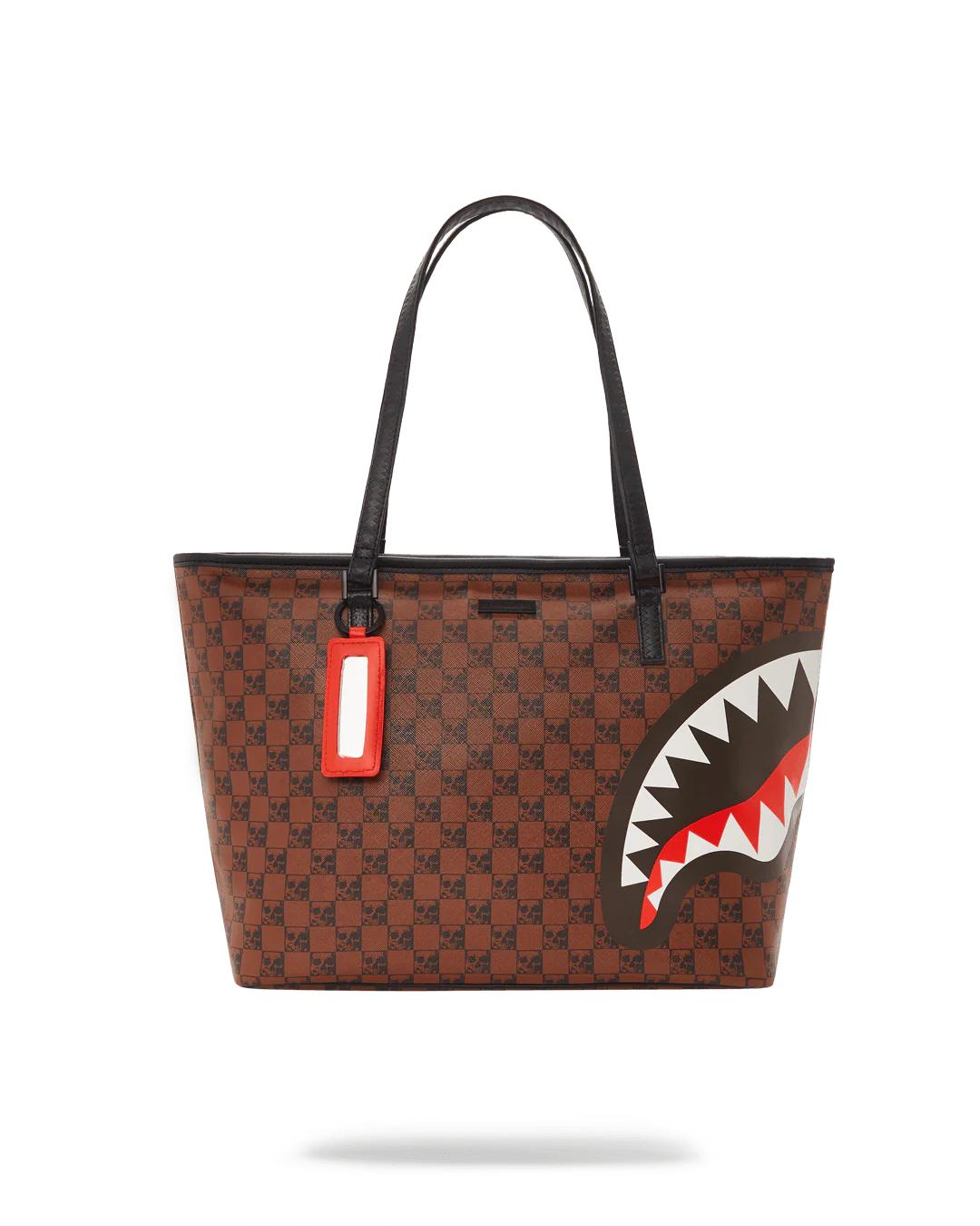 SHARKS AND SKULLS TOTE | Sprayground Classic