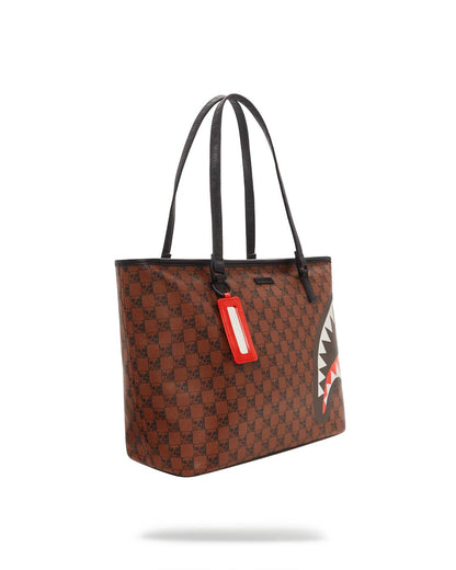 SHARKS AND SKULLS TOTE | Sprayground Classic