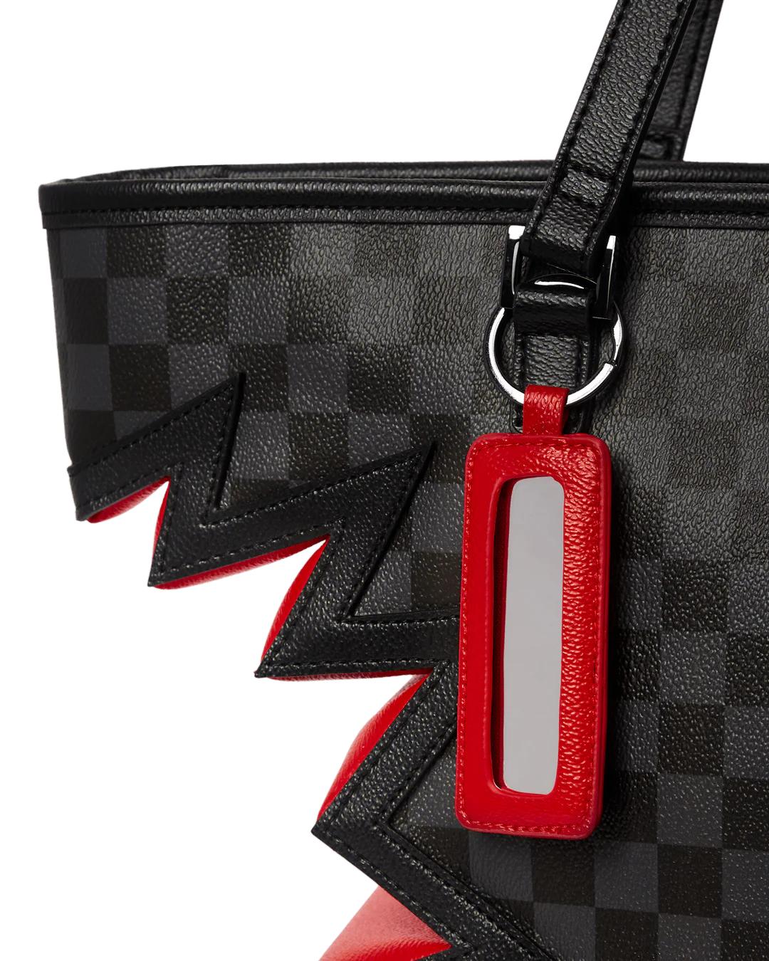 SHARK BITE SHARKS IN PARIS GRAY TOTE | Sprayground Featured
