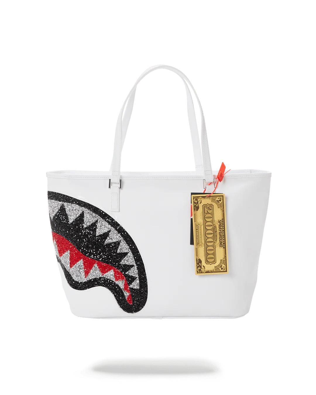 CLEARCUT TOTE (WHITE) | Sprayground Signature