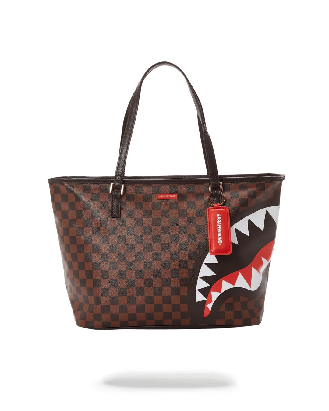 CHECKS IN CAMOFLAUGE TOTE | Sprayground Latest