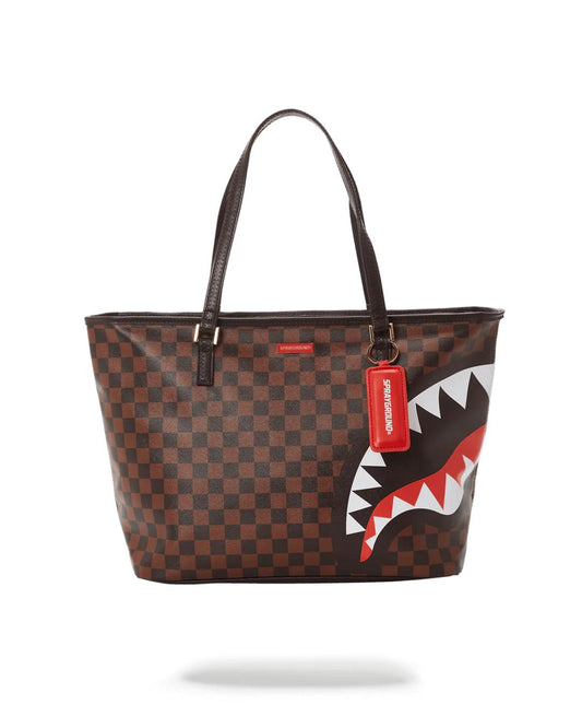 CHECKS IN CAMOFLAUGE TOTE | Sprayground Latest