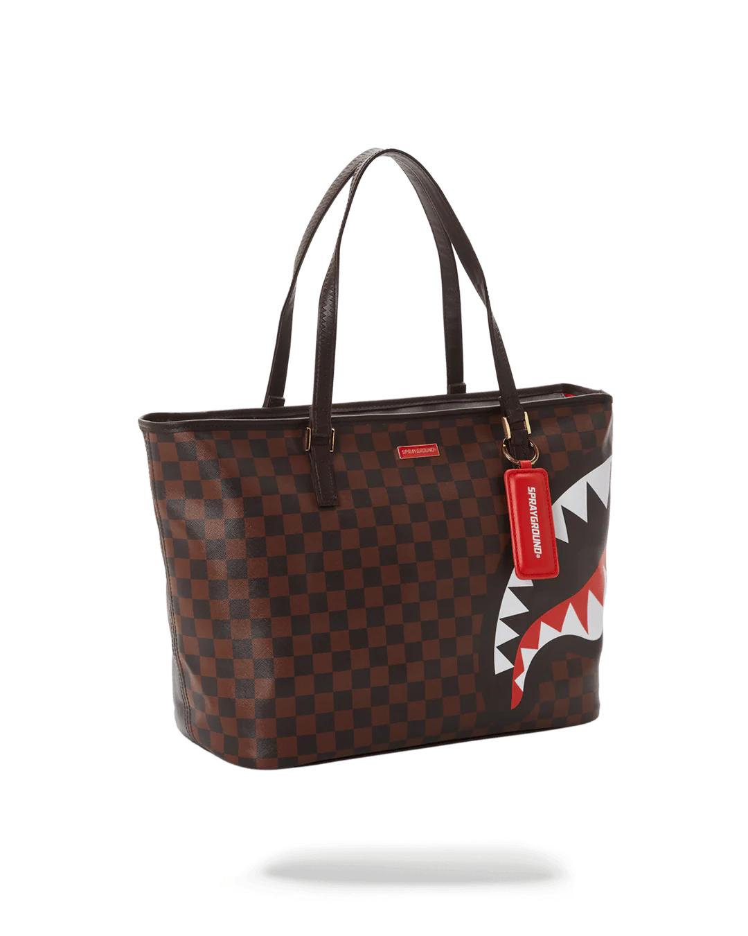CHECKS IN CAMOFLAUGE TOTE | Sprayground Latest