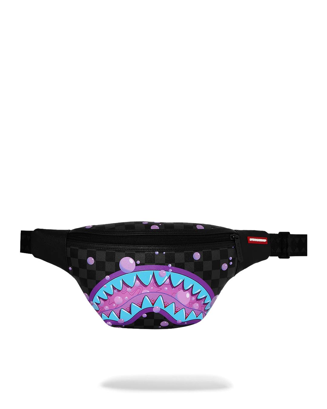 PURPLE SLIME SHARK SAVVY CROSSBODY | Sprayground Recommended