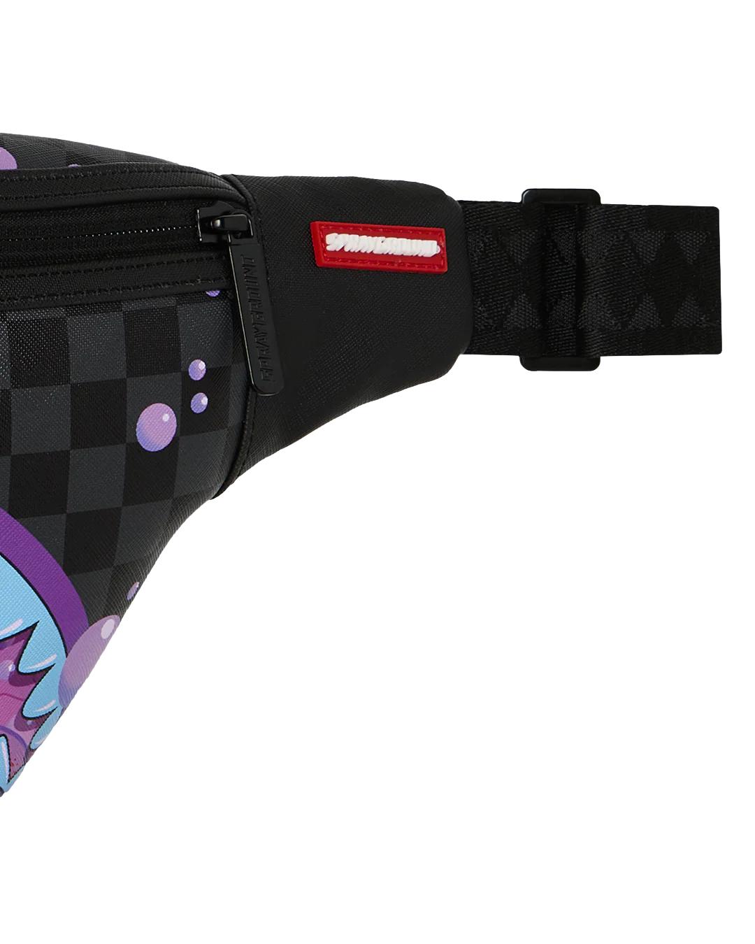 PURPLE SLIME SHARK SAVVY CROSSBODY | Sprayground Recommended