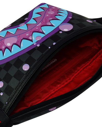 PURPLE SLIME SHARK SAVVY CROSSBODY | Sprayground Recommended