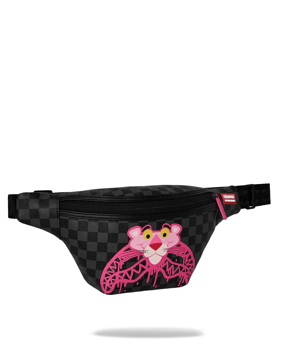 PINK PANTHER DIAMOND SHARK SAVVY CROSSBODY | Sprayground Signature